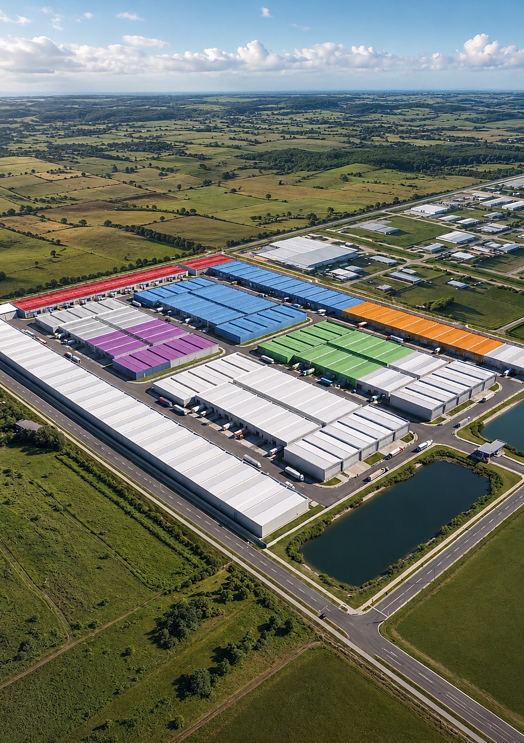 Parque industrial - imagen ilustrativa